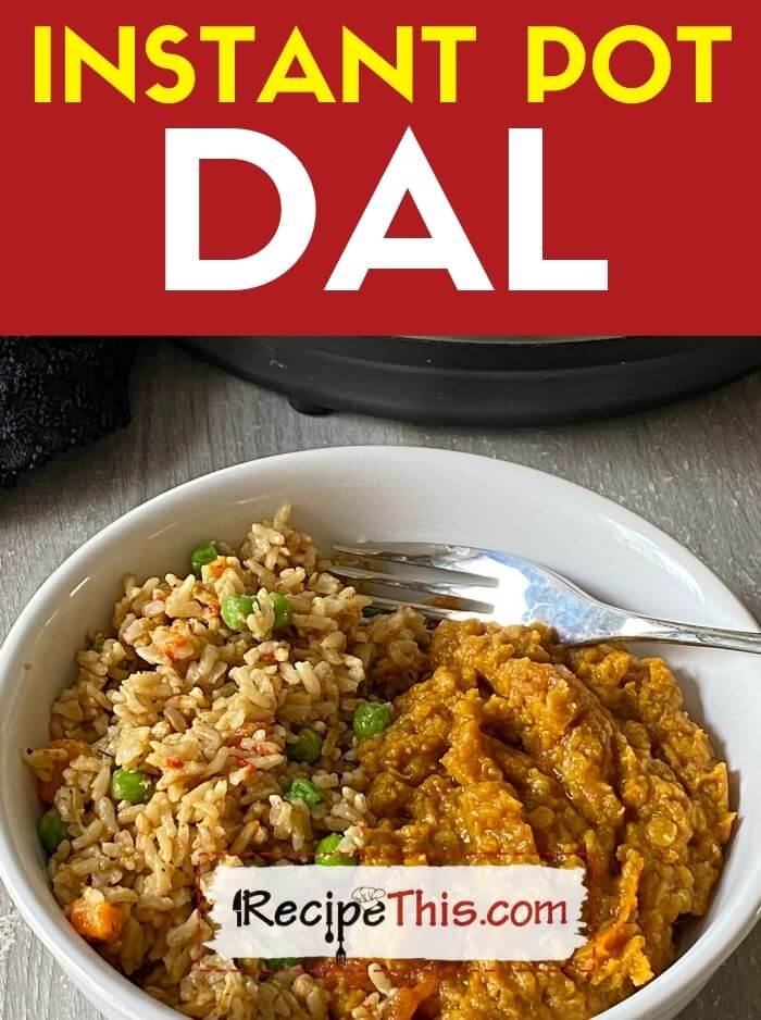 instant pot dal recipe