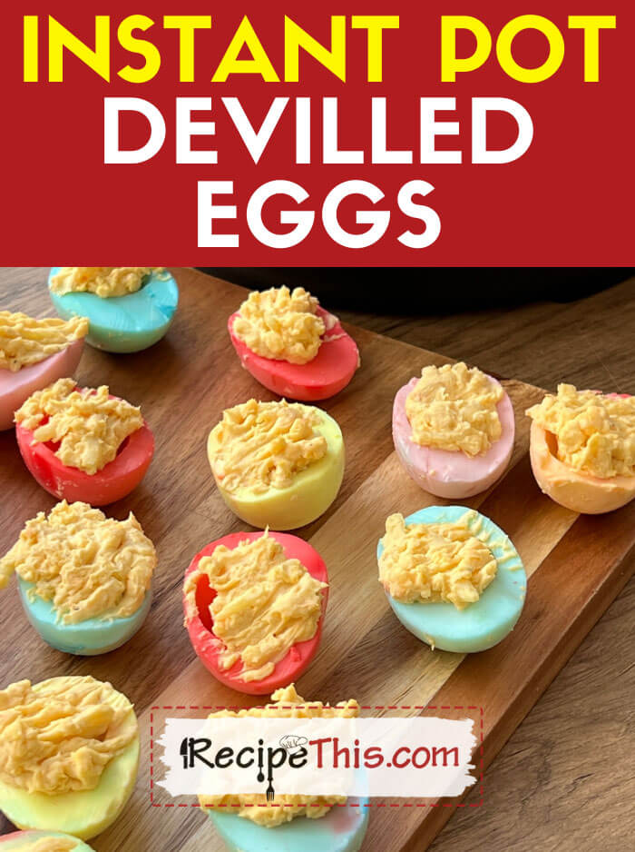 Instant Pot Devilled Eggs