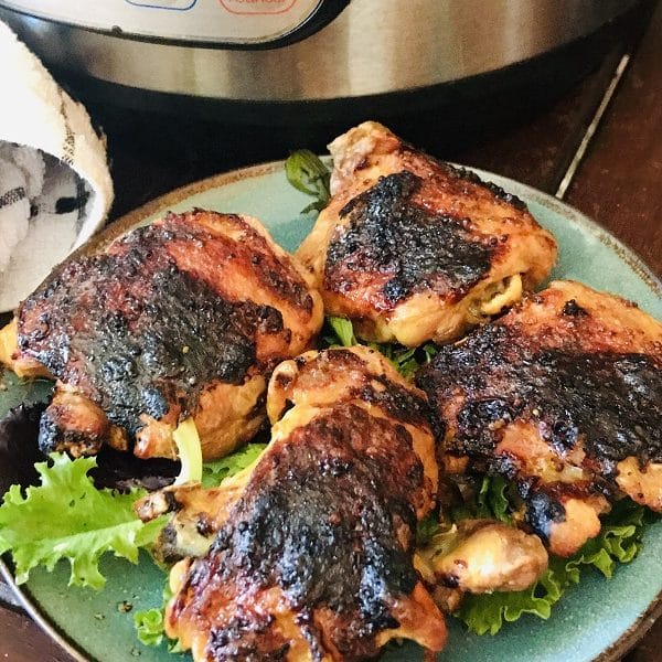 Recipe This Instant Pot Frozen Chicken Thighs