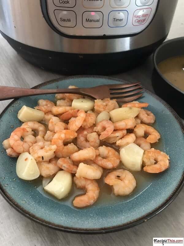 instant pot frozen shrimp