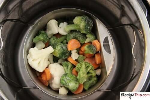 steam frozen vegetables instant pot