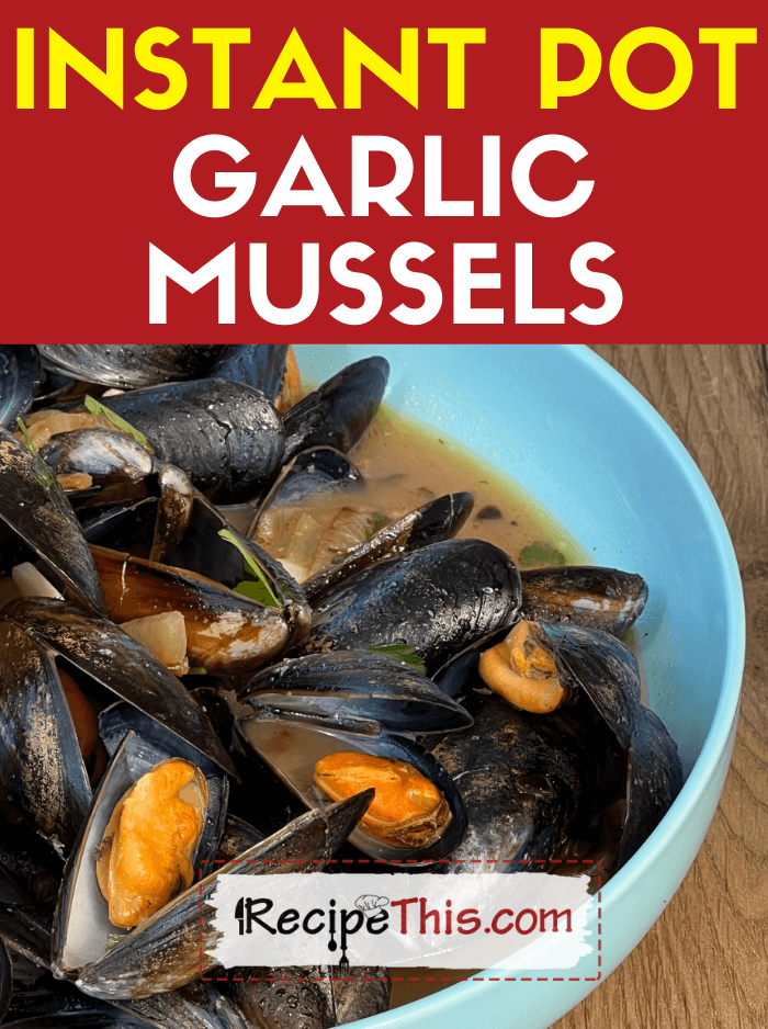 Instant Pot Mussels