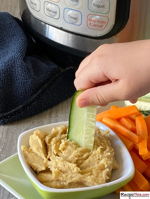 instant pot hummus