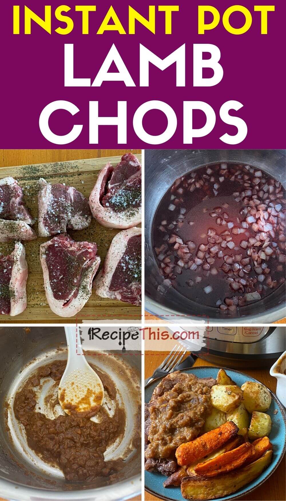 Instant Pot Lamb Chops | Recipe This