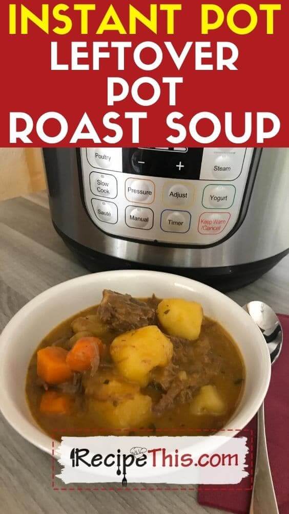 Instant pot recipes best sale using leftover roast beef