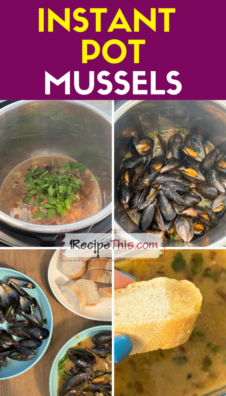 Recipe This Instant Pot Mussels