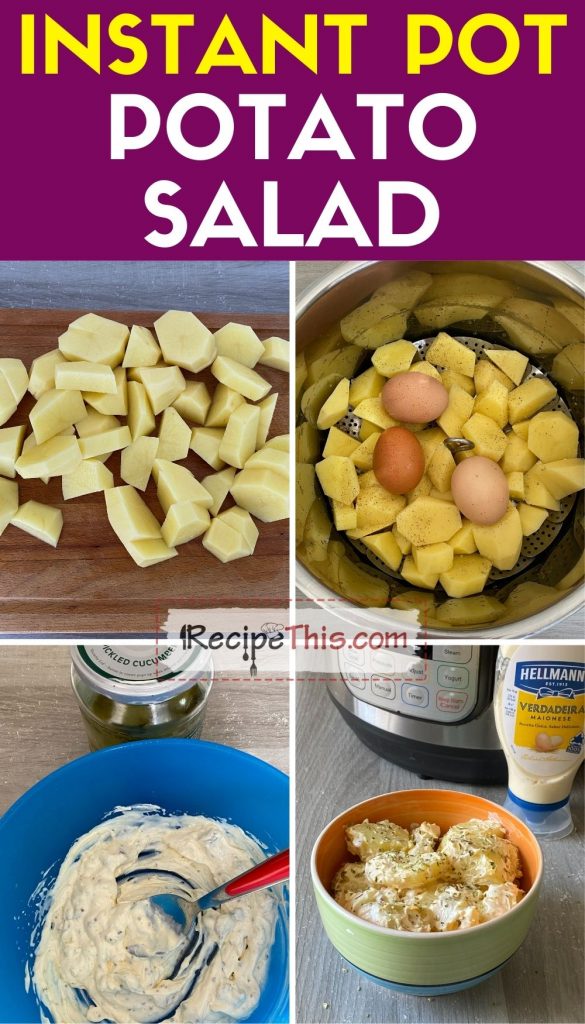 Instant Pot Potato Salad - The Movement Menu