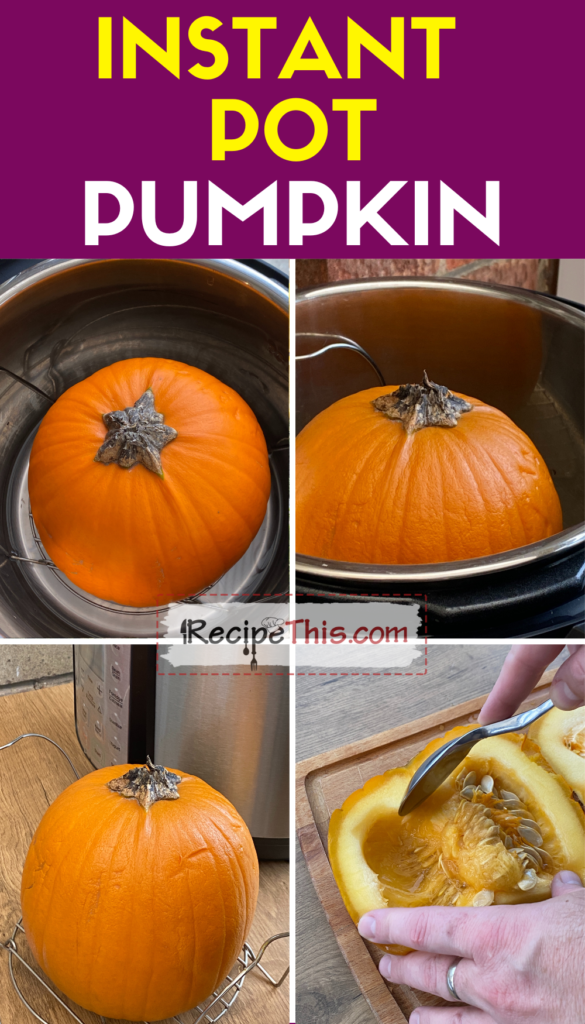 instant pot pumpkin step by step