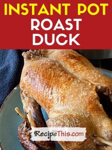 instant pot roast duck at recipethis.com
