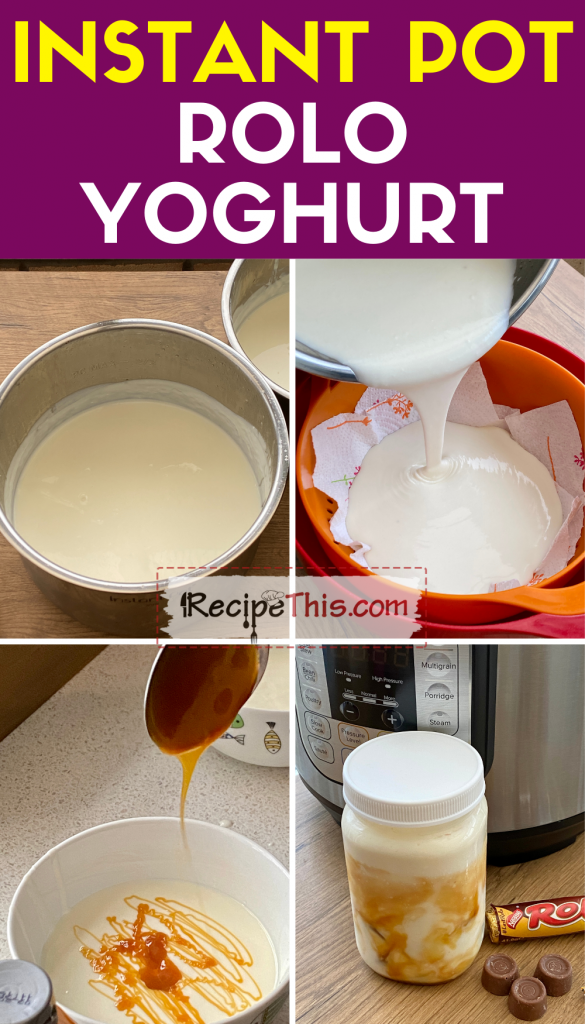 instant pot rolo yoghurt step by step