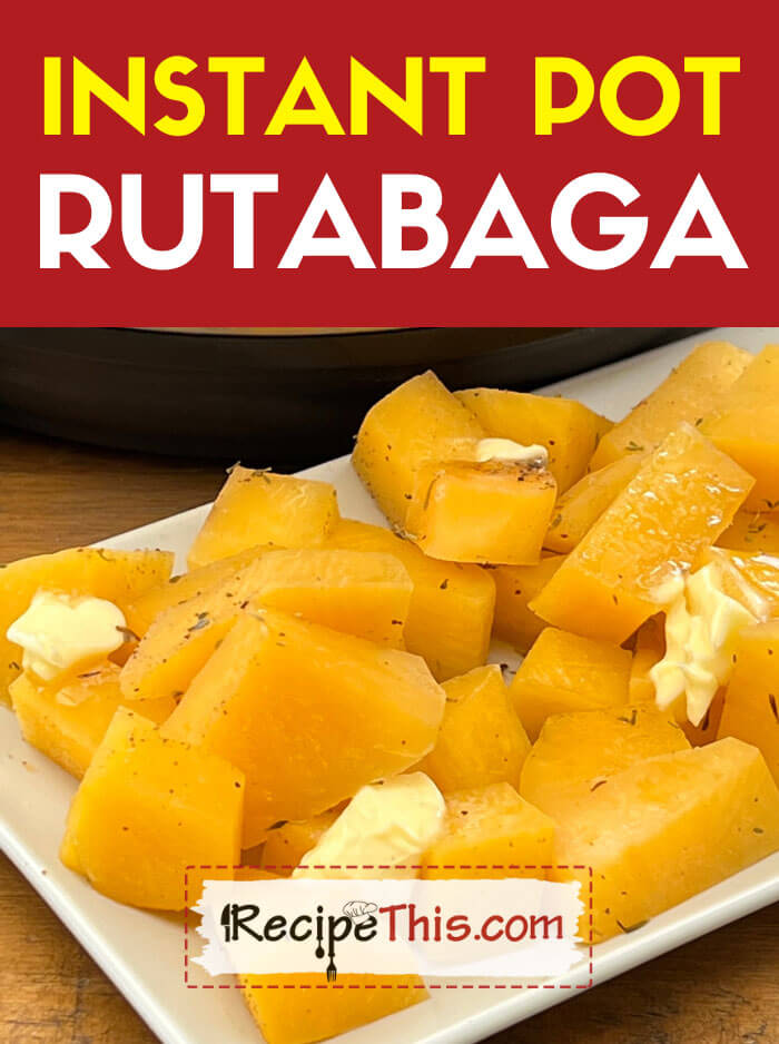 Instant Pot Rutabaga (Swede)