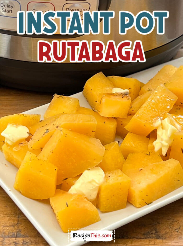 Instant Pot Rutabaga Swede Recipe This