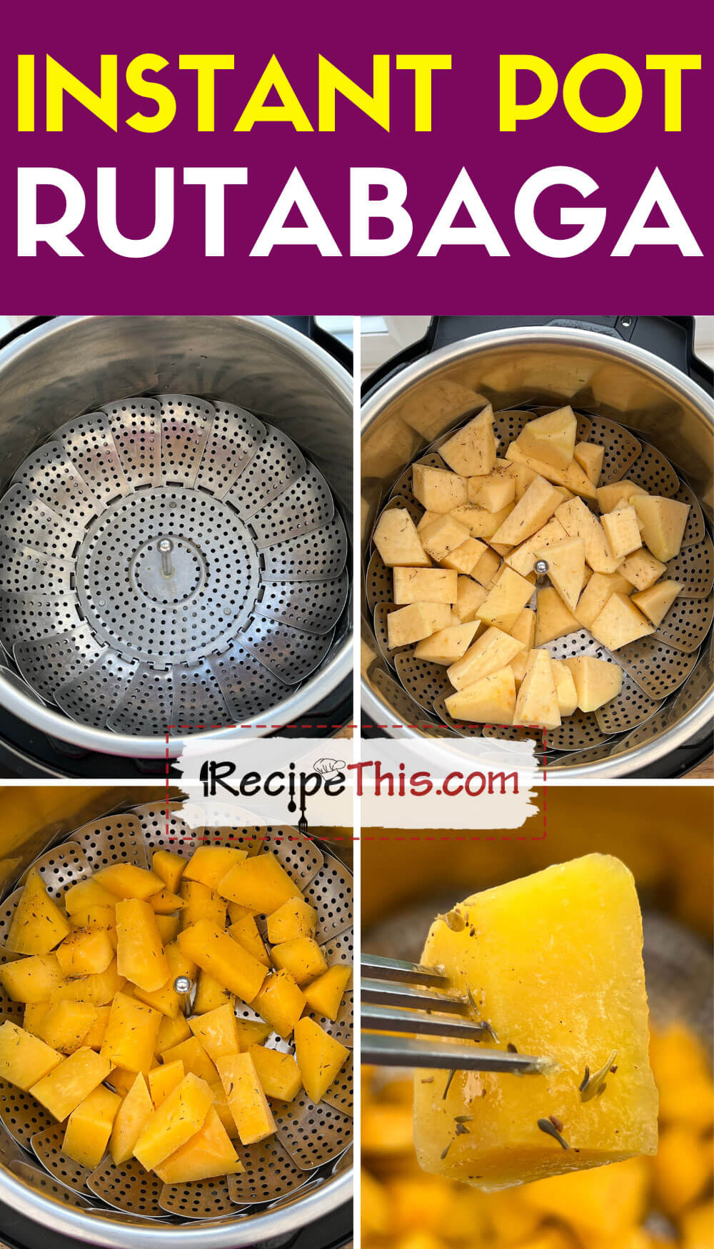 Recipe This Instant Pot Rutabaga (Swede)