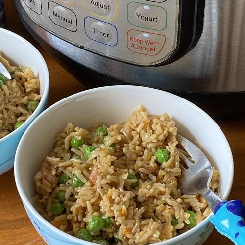instant pot spam fried rice