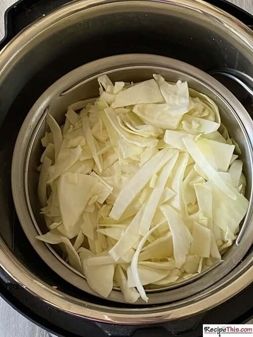instant pot steamed cabbage