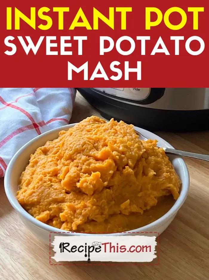 Instant Pot Mashed Sweet Potatoes