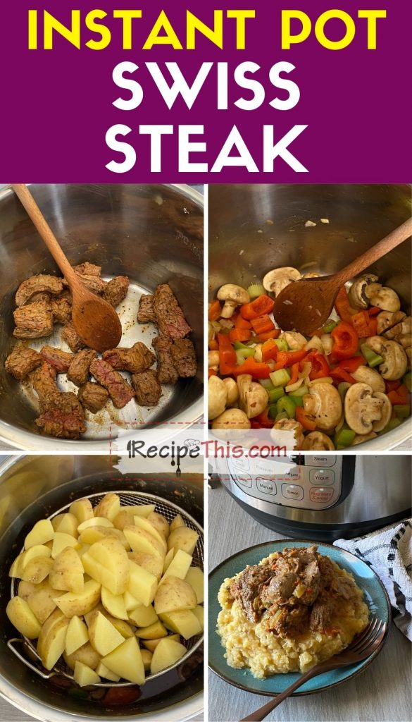 Instant Pot BBQ Swiss Steak - Accidental Happy Baker