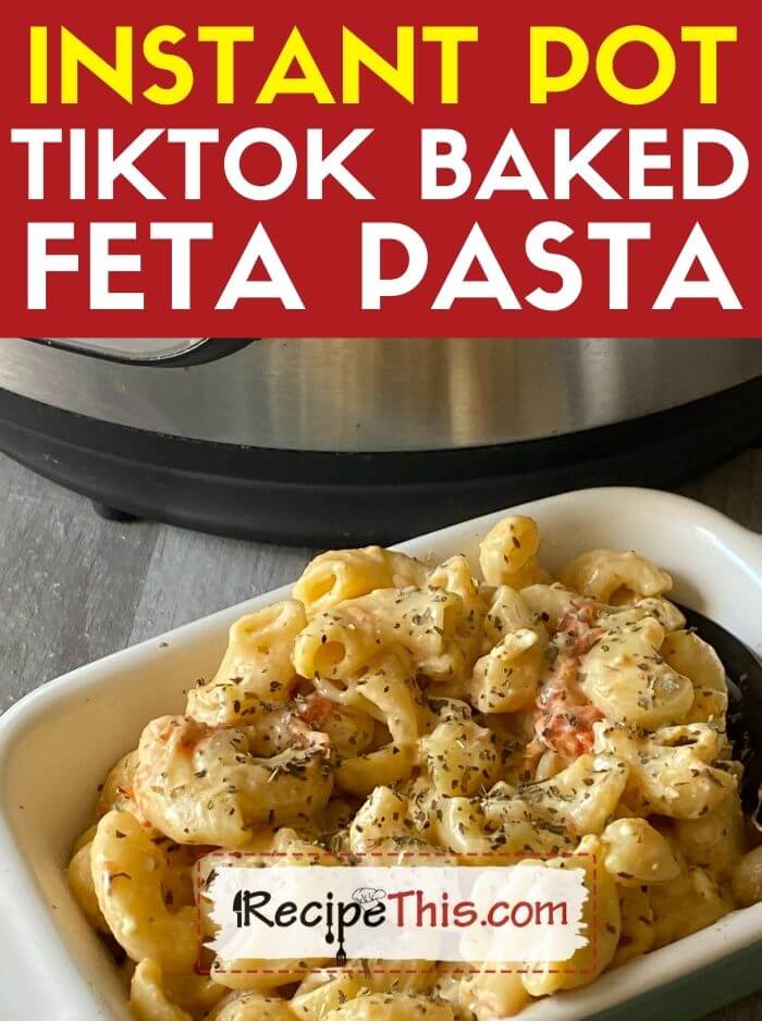 tik tok pasta with boursin cheese