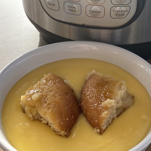 instant pot treacle sponge pudding
