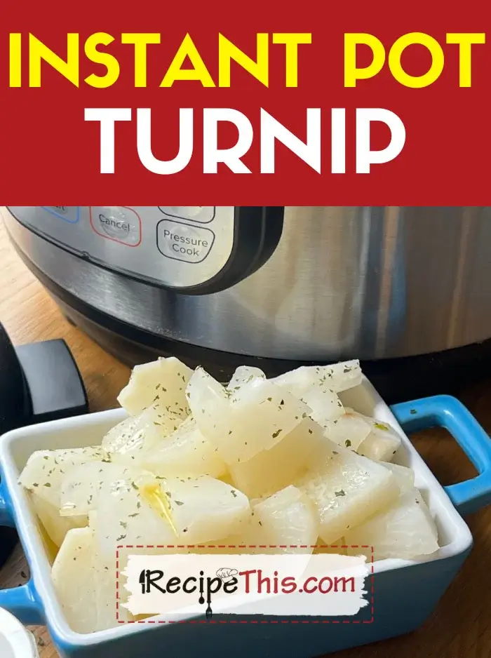 Instant Pot Turnips