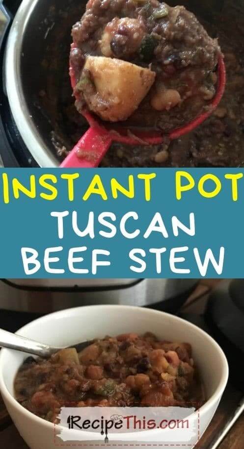 instant pot tuscan beef stew at recipethis.com
