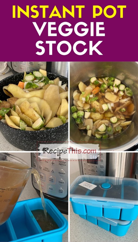 instant pot vegetable stock step by step