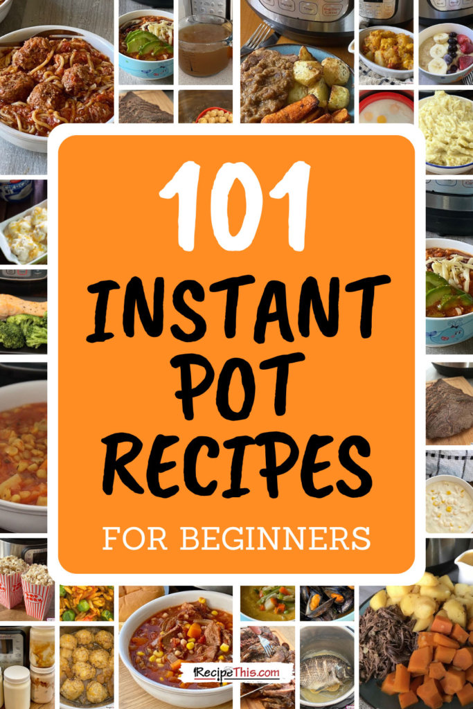 101 instant pot recipes for beginners updated