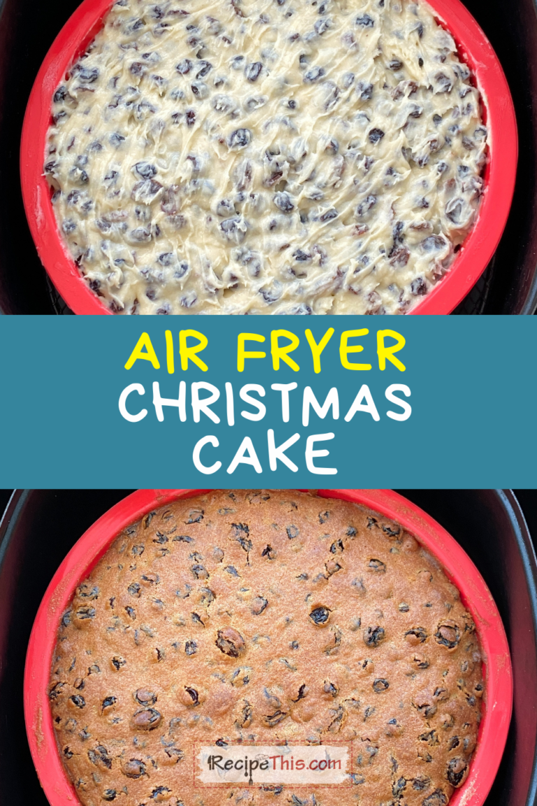 Recipe This Air Fryer Christmas Cake