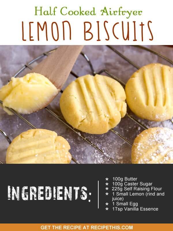 "lemon biscuits ingredients"