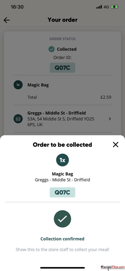 magic bag app code