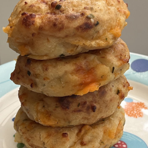 mashed potato cakes in air fryer