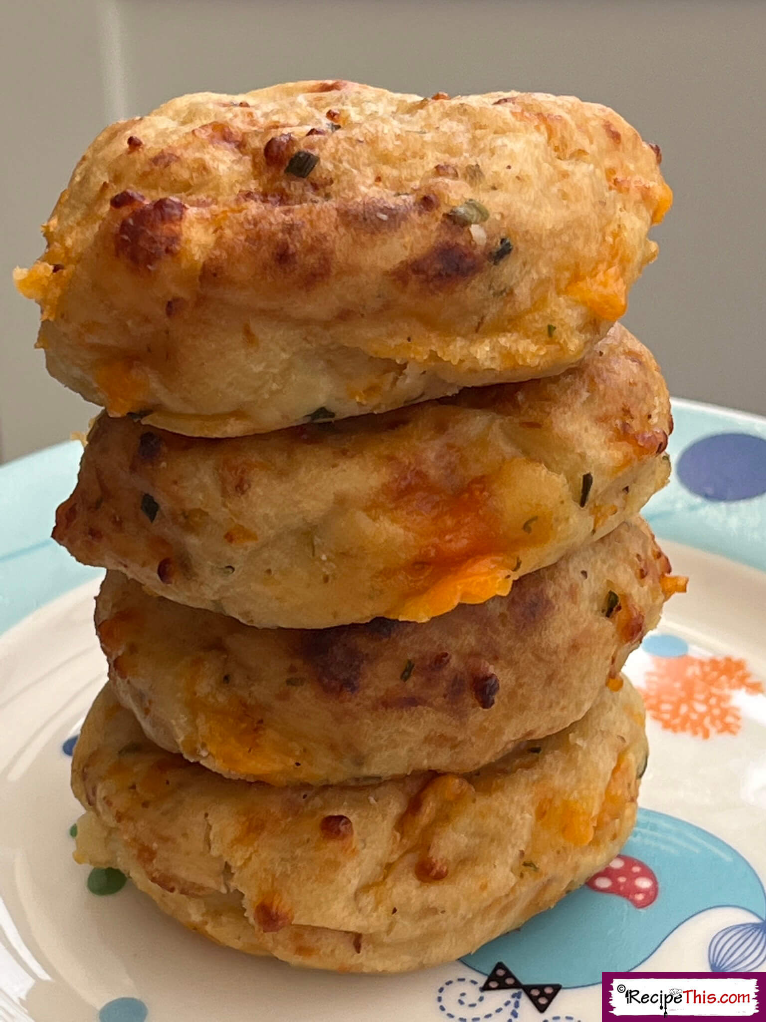 Sweet Potato and Cheese Pancakes for Baby
