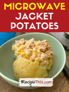 microwave Jacket Potatoes recipe