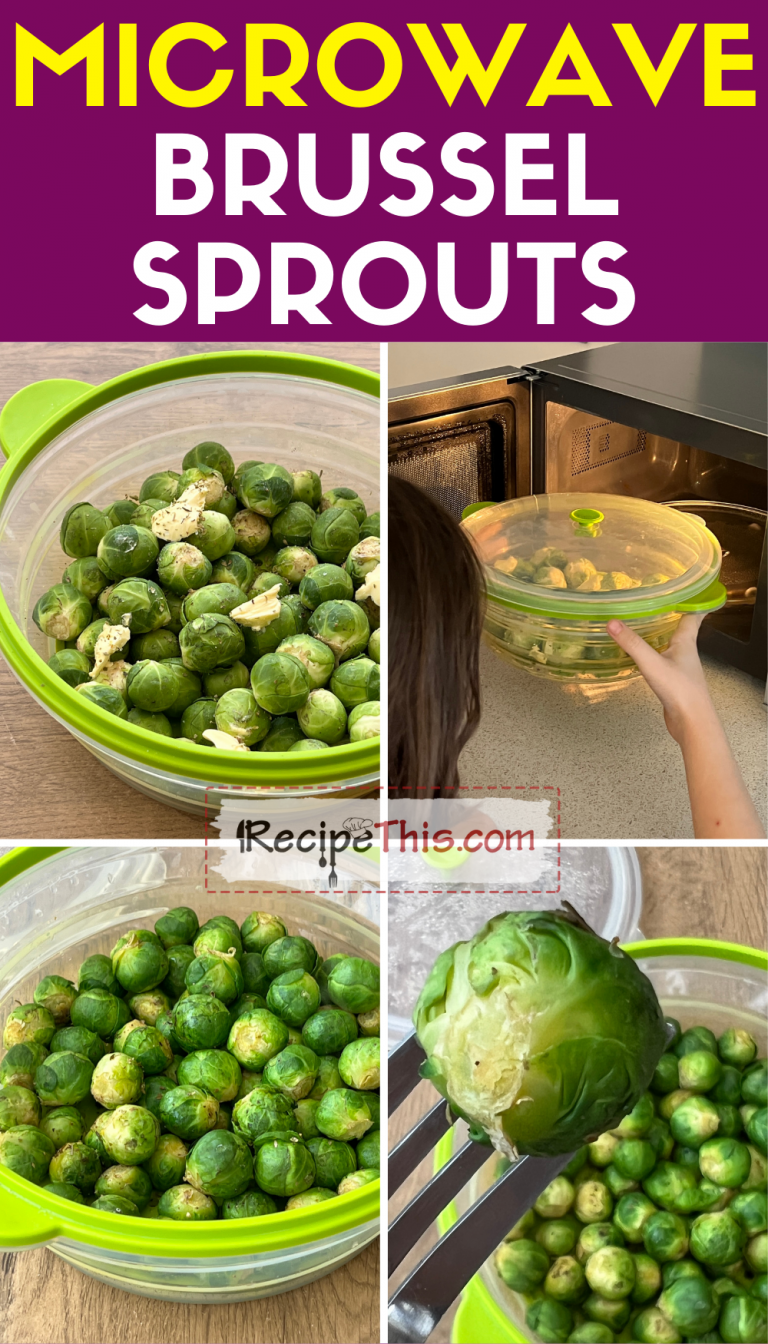 Recipe This Microwave Brussel Sprouts