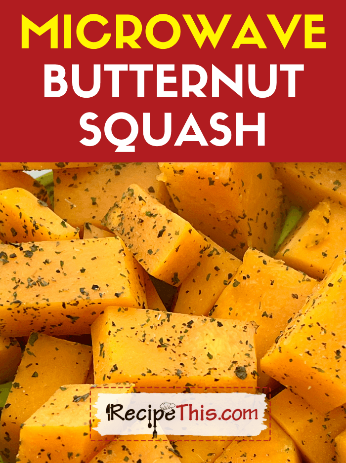How To Cook Butternut Squash In Microwave