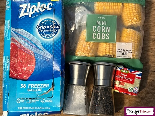 microwave frozen corn ingredients