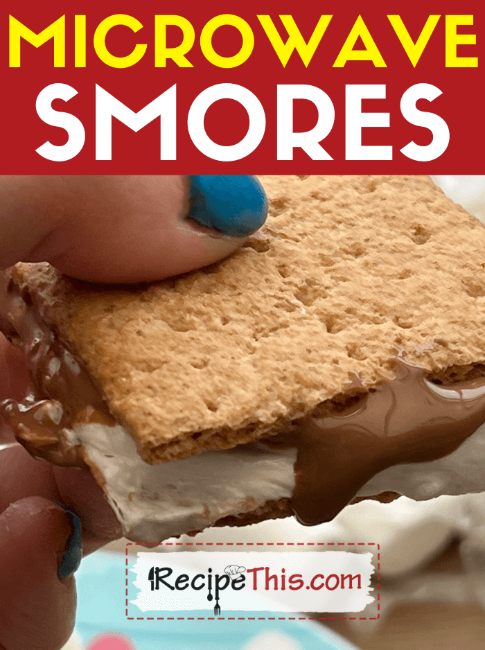 Microwave S'mores Maker: Perfect s'mores in 30 seconds! 