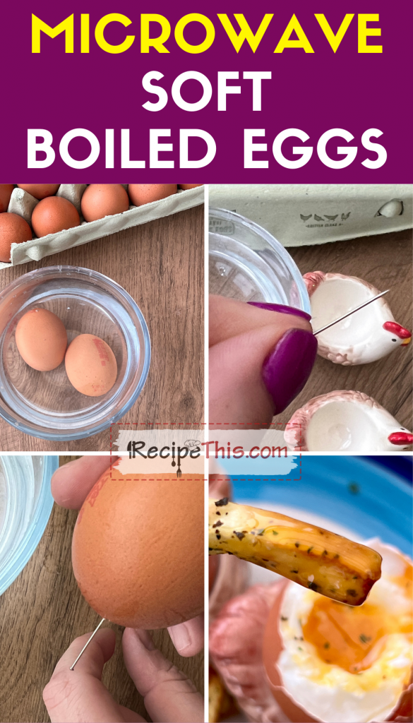 microwave soft boiled eggs instructions