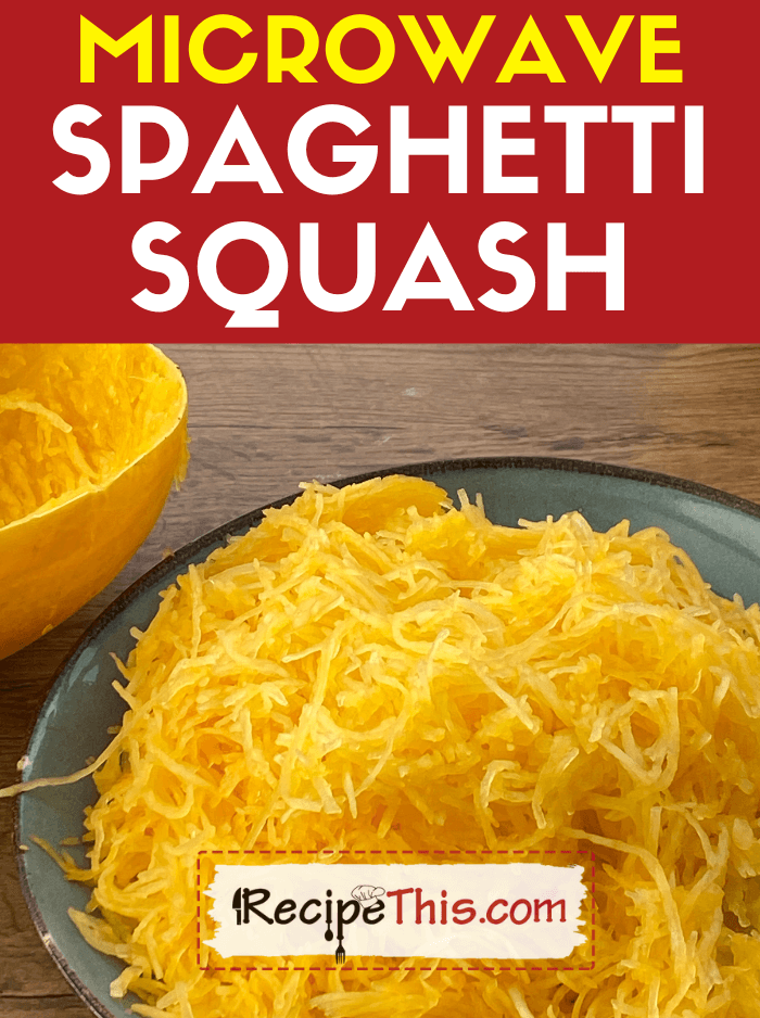 Microwave Spaghetti Squash