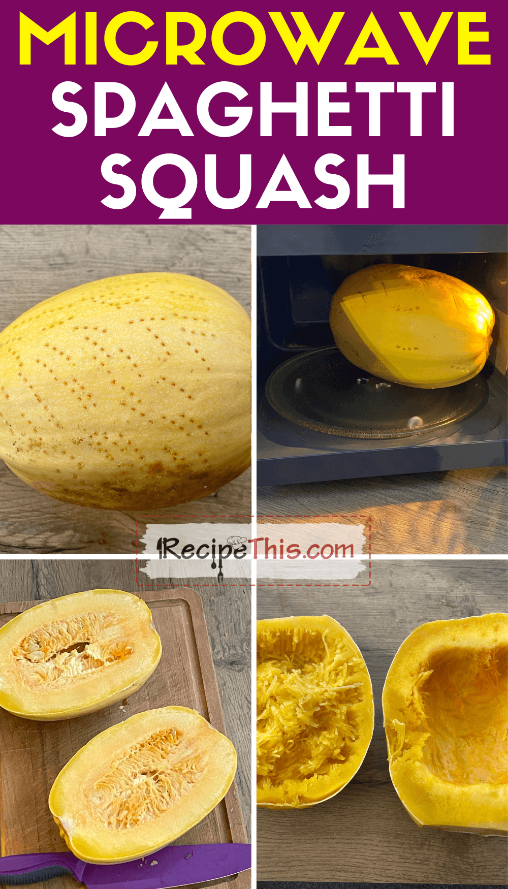 Recipe This Microwave Spaghetti Squash