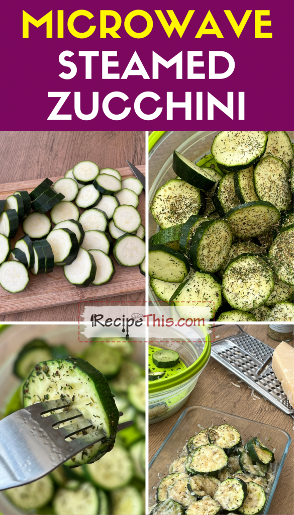 microwave steamed zucchini instructions