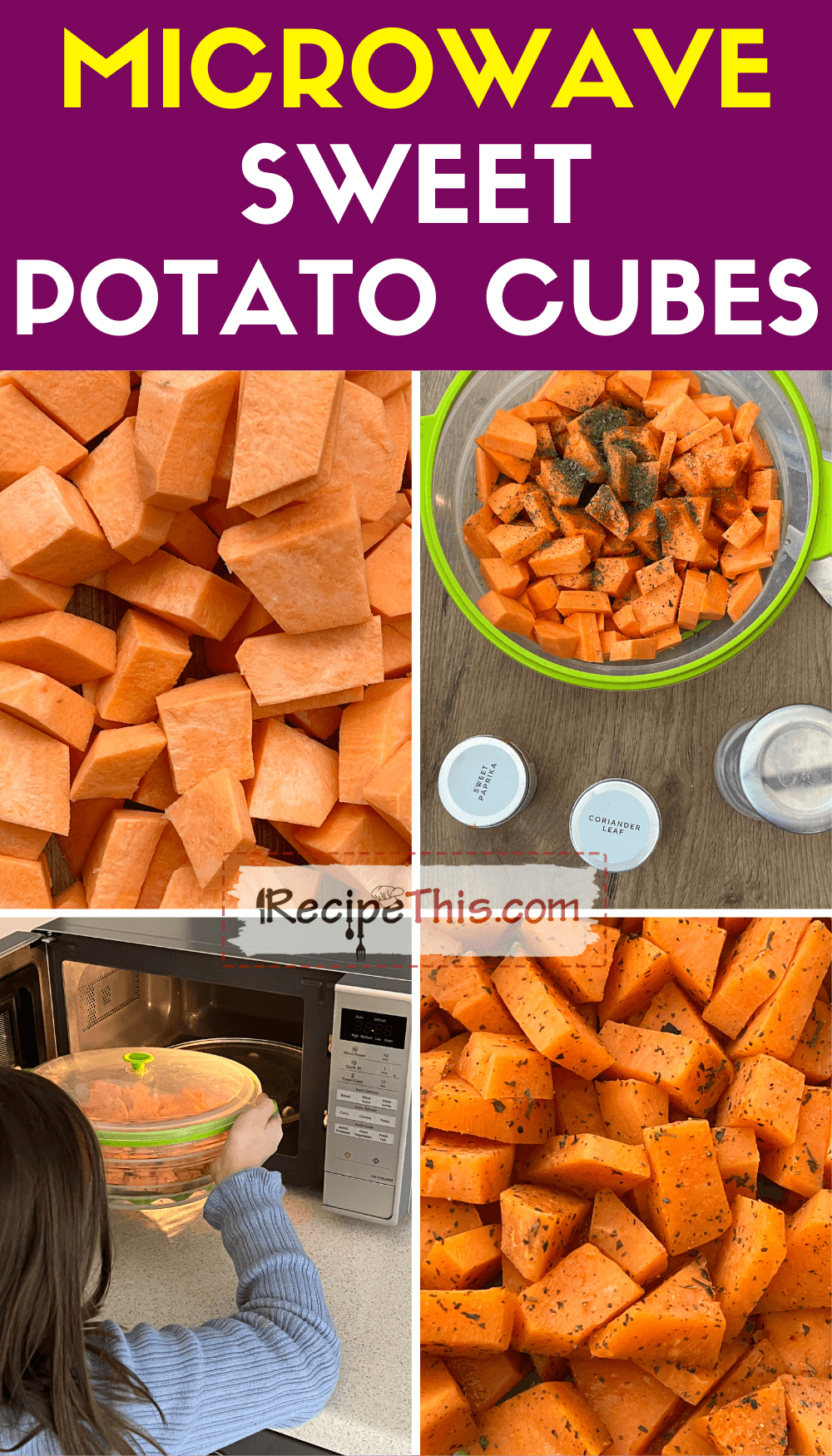 Recipe This Microwave Sweet Potato Cubes