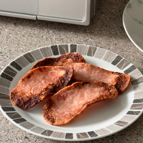 microwave turkey bacon