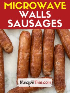 Microwave Walls Sausages