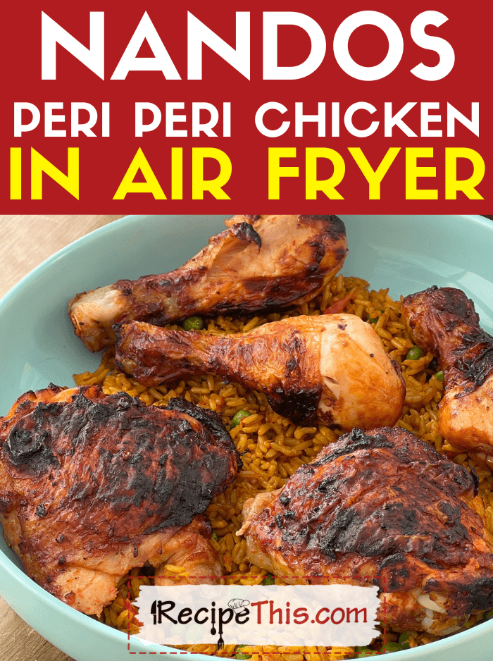 nandos peri peri chicken in air fryer recipe