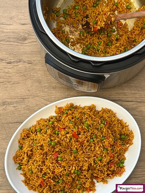nandos spicy rice in the instant pot