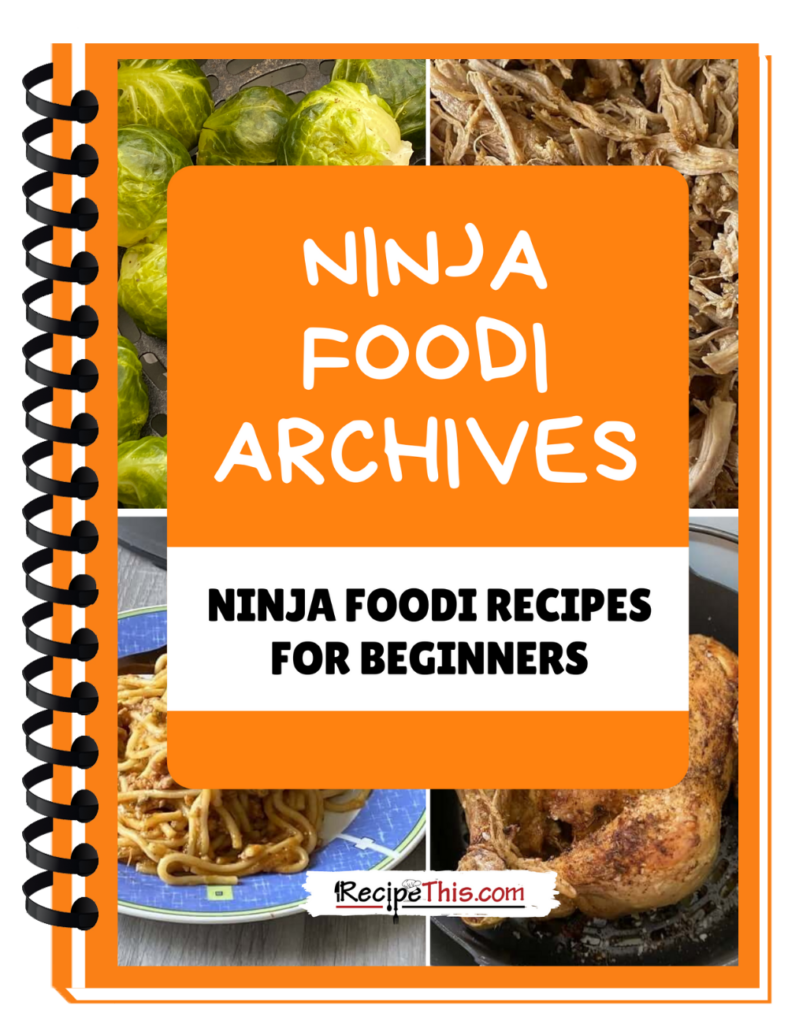 ninja foodi binder