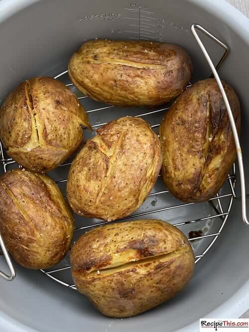 Pressure Cooker Baked Potatoes - Baked Potato Pressure Cooker