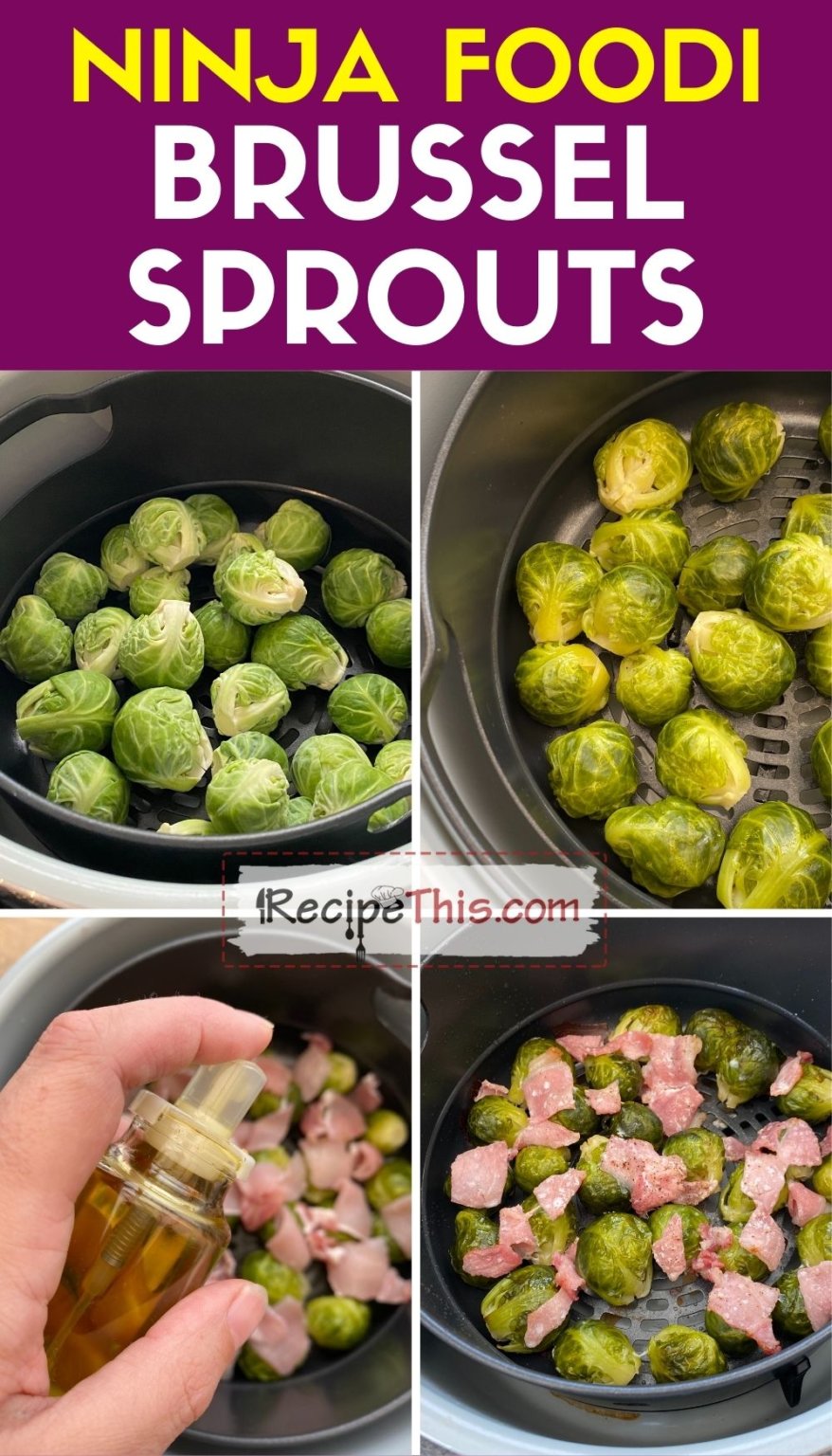Recipe This Ninja Foodi Brussel Sprouts