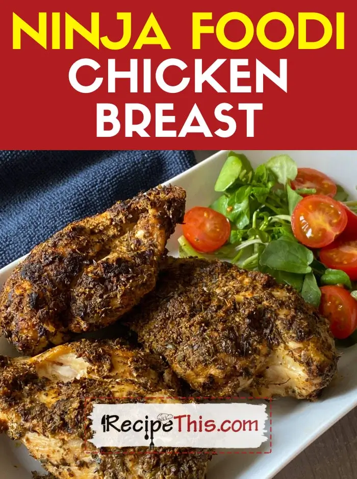 Baked chicken breast online in the ninja foodi